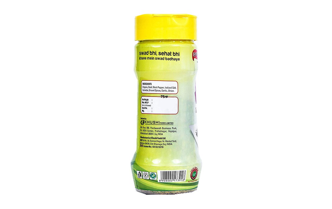 Khushi's Oregano Magic    Plastic Bottle  75 grams